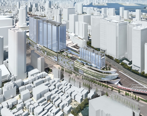 品川駅街区地区開発