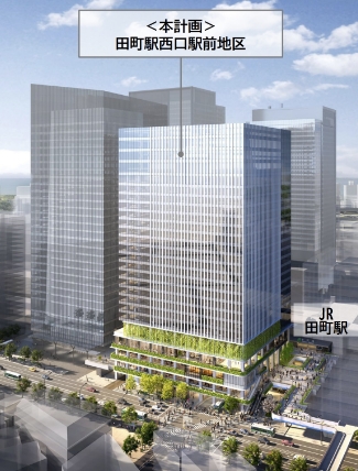 田町駅西口駅前地区計画