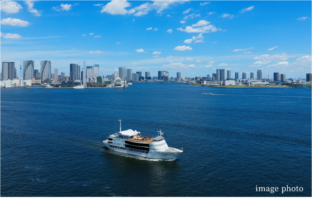 浜松町エリアでウォーターサイドレジャー。